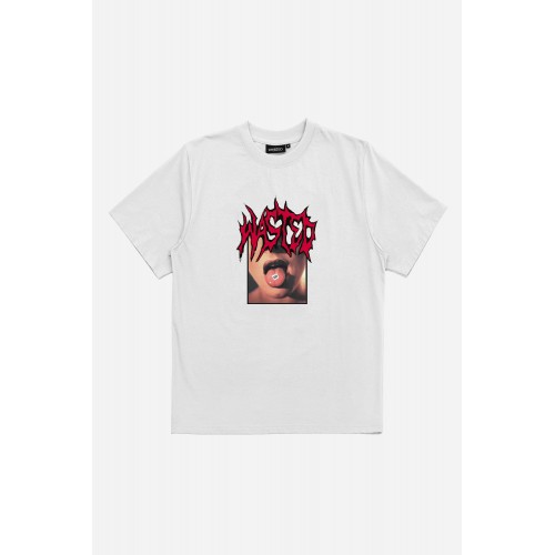 Wasted Paris Blotter Tee bílé