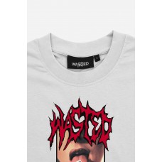 Wasted Paris Blotter Tee bílé