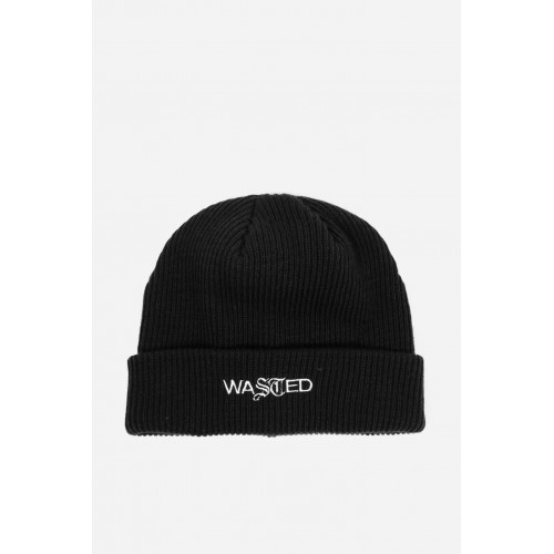 Wasted Paris Signature Sailor Beanie černý