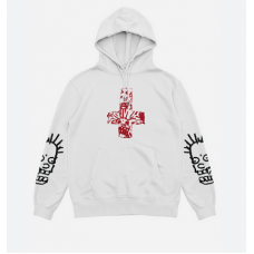 Hoodie Wasted Paris Rest In Hell white