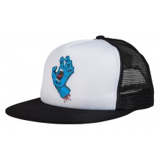 Santa Cruz Hand Mesh Cap white / black