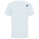 The North Face M S/S Fine Tee bílé