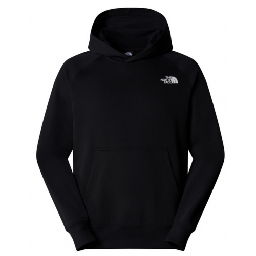 The North Face M Raglan Redbox Hoodie black