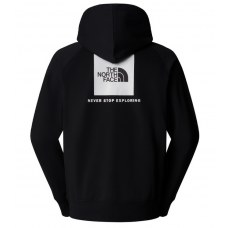 The North Face M Raglan Redbox Hoodie black