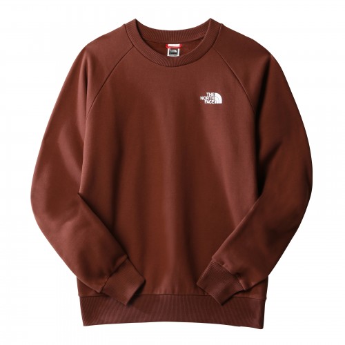 The North Face M Raglan Redbox Crew dark oak