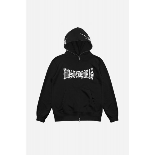 Wasted Paris Sick Full Zip Hoodie černá