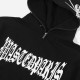 Wasted Paris Sick Full Zip Hoodie černá
