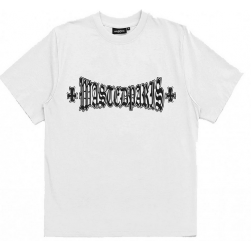 T-shirt Wasted Paris London Cross White