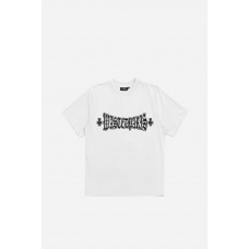 Wasted Paris London Cross Tee bílé
