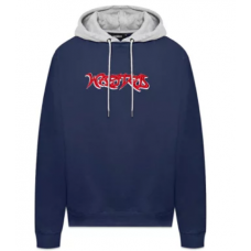 Hoodie Wasted Paris Savage Telly night blue / ash grey