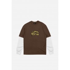Wasted Paris T-Age Giant Monster slate brown / off white