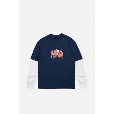 Wasted Paris T-Age Giant Monster night blue / off white