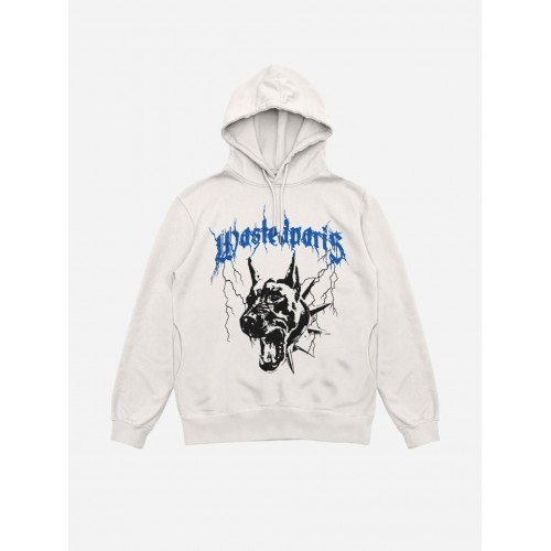 Hoodie Wasted Paris Spike off white