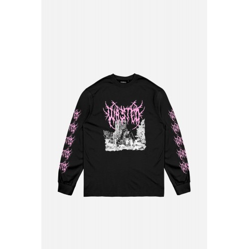 Wasted Paris Isolated LS Tee černé