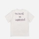 T-shirt Wasted Paris Too Young white