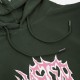 Wasted Paris Giant Monster Hoodie tmavě olivová