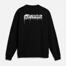 mikina Napapijri B-Napo Crewneck černá