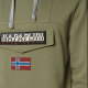 mikina Napapijri Burgee SUM 4 olivová