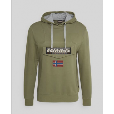 mikina Napapijri Burgee SUM 4 olivová