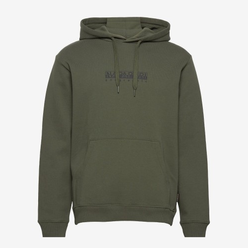mikina Napapijri B-Box Hoodie tmavě šedá