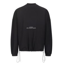 Preach Universe Sidepocket Crewneck GOTS black