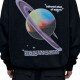 Preach Oversized Saturn Hoody GOTS černá