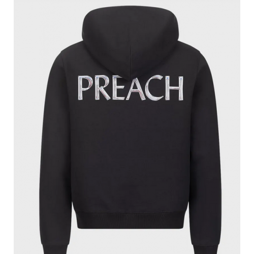 Relaxed Chrome Hoody GOTS black