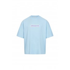 Preach Future Pill Tee GOTS světle modré