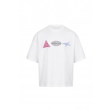 Preach Multi Logo Tee GOTS white