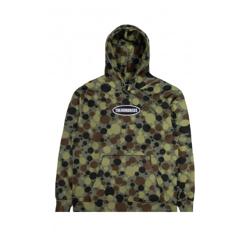 The Hundreds Bubbles Pullover Hoody olivová