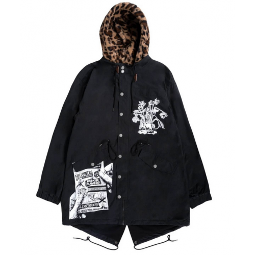 bunda The Hundreds Griffith Parka černá