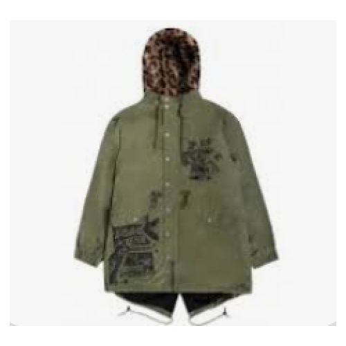 bunda The Hundreds Griffith Parka olivová