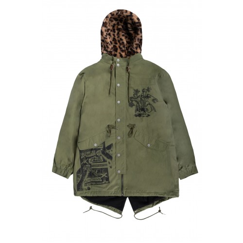 The Hundreds Griffith Parka olive