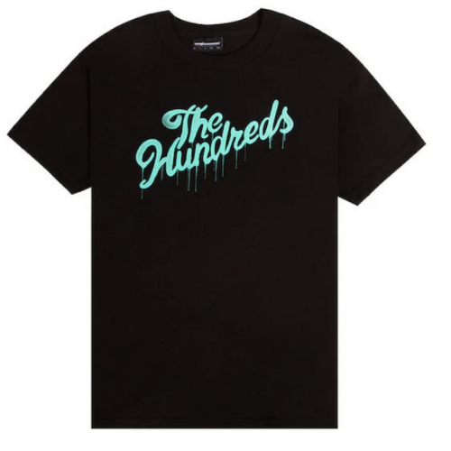 T-shirt The Hundreds Drip Slant black