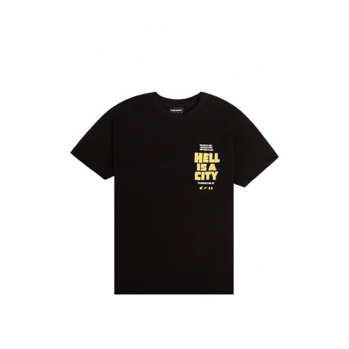 The Hundreds Hell Is A City Tee black