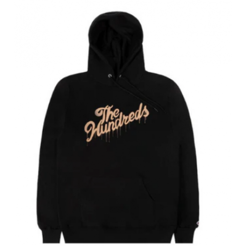 mikina The Hundreds Drip Slant černá