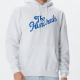 Hoodie The Hundreds Drip Slant silver grey