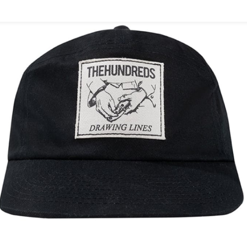 Snapback Cap The Hundreds Lines black