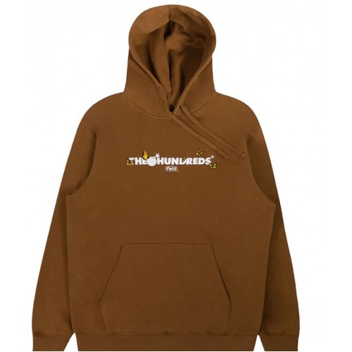 The Hundreds Butterfly Adam Pullover Hoody světle béžová