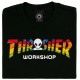 T-shirt  Thrasher x AWS SPECTRUM Black 23