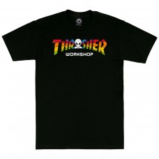 T-shirt  Thrasher x AWS SPECTRUM Black 23