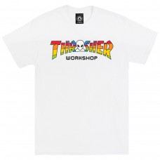 T-shirt  Thrasher x AWS SPECTRUM White 23