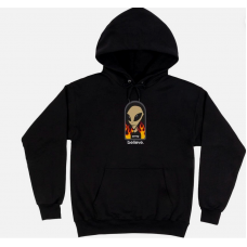 mikina Thrasher x AWS BELIEVE černá