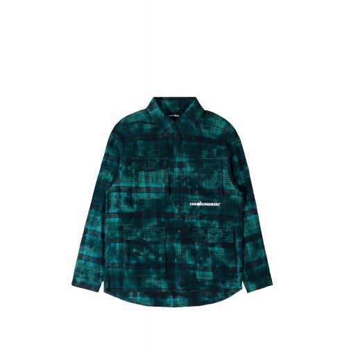 The Hundreds Bagger LS Woven Shirt zelená