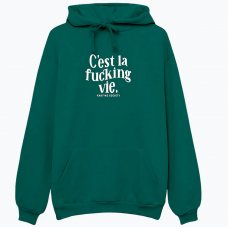 Kaotiko C´est La Vie Hoody zelená