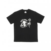 And Feelings Cloud & Rose SS Tee black