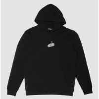 mikina And Feelings Coffin Hoodie černá
