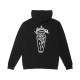 And Feelings Coffin Hoodie černá