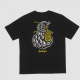 T-shirt And Feelings Peacock SS Tee black