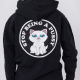 mikina RIPNDIP Stop Being A Pussy Hoodie černá
